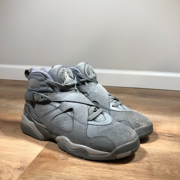 Jordan Shoes - Jordan 8 Cool Grey Sneakers Womens sz 8.5